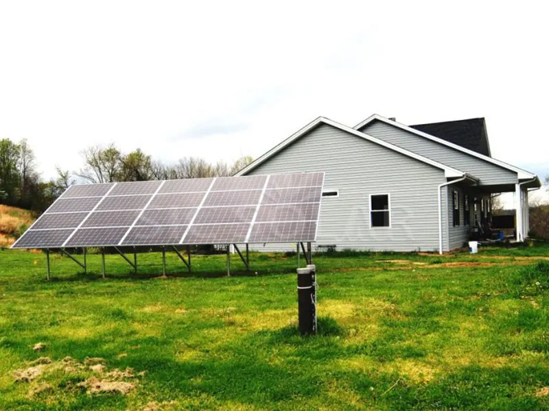 10 kW bodenmontierte Solarmodule für zu Hause