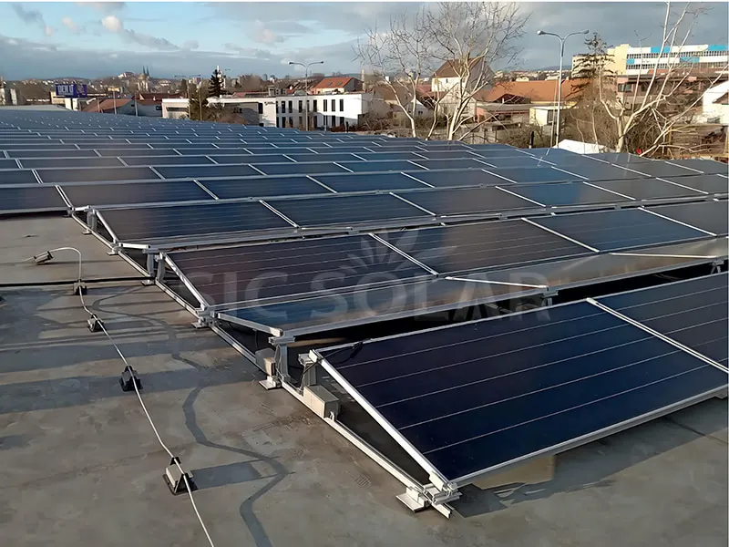 120-kW-Ost-West-Solarmodul-Vorschaltgerät-Montagesystem in Deutschland