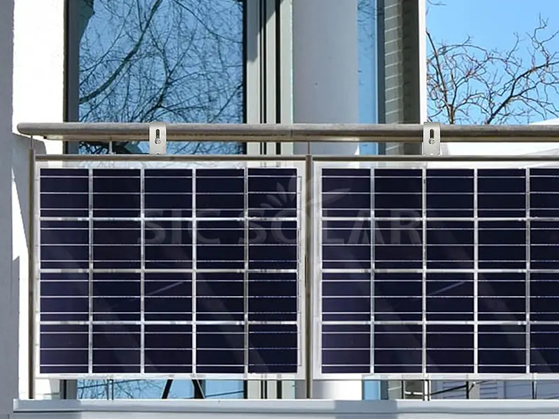 1KW-Balkon-Solarmodul-Montagesysteme in Luxemburg