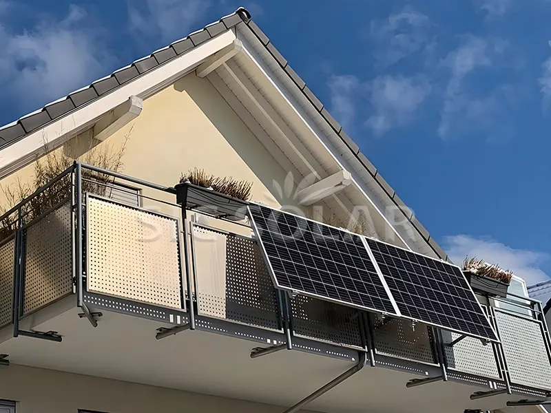 1KW Home Solarpanel-Balkonhalterungen in Italien