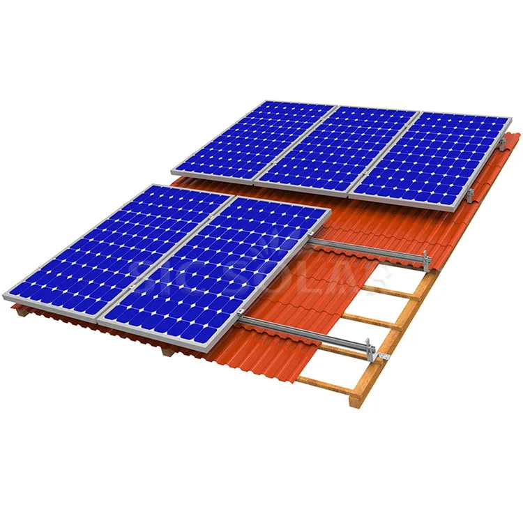 Wie verankert man Solarmodule auf einem Dach?