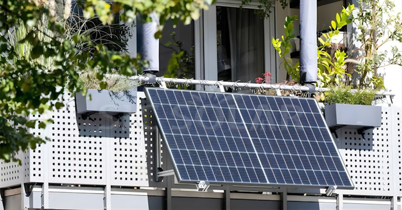 Was ist ein Solarbalkon?