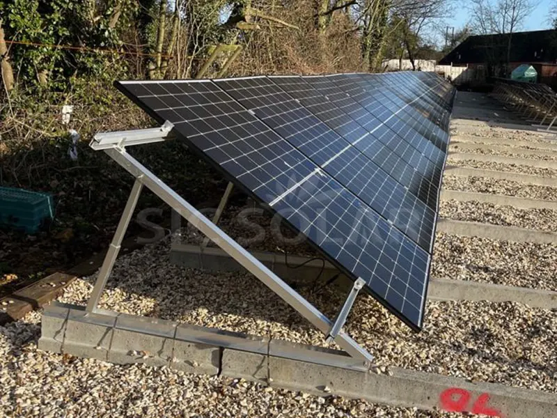 25 kW Solardreieck-Montagesystem für Boden-/Flachdach