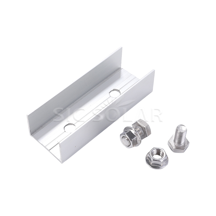 Solar-Aluminium-Montageverbinder