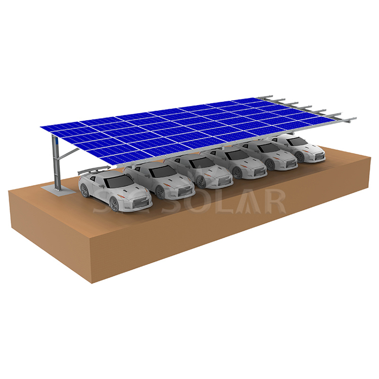 Solar-Carport-Montagehalterung