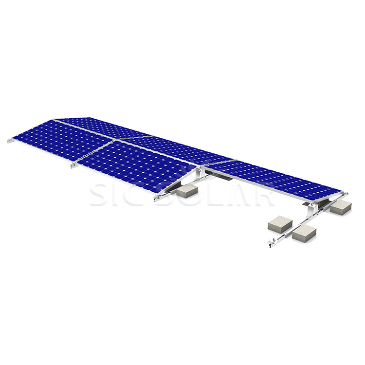 Solar-Racking-Flachdach
